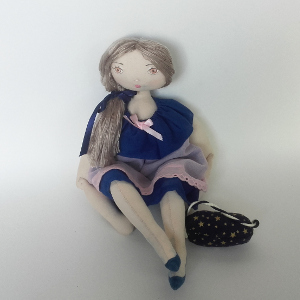 Miss P�nelop patron poup�e chiffon Am�lie 1