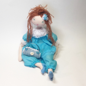 Miss P�nelop patron poup�e chiffon Cora 1