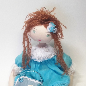 Miss P�nelop patron poup�e chiffon Cora 2