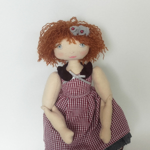 Miss P�nelop patron poup�e chiffon Coraline 2