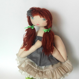 Miss P�nelop patron poup�e chiffon Doroth�e  1