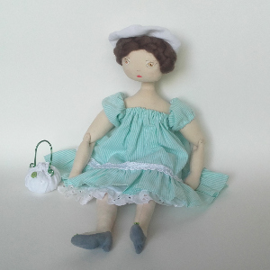 Miss P�nelop patron poup�e chiffon Eglantine 2