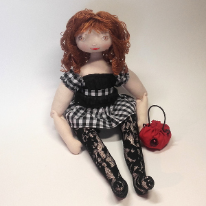 Miss P�nelop patron poup�e chiffon Kathy 1