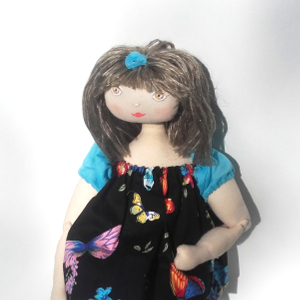 Miss P�nelop patron poup�e chiffon Margot 2