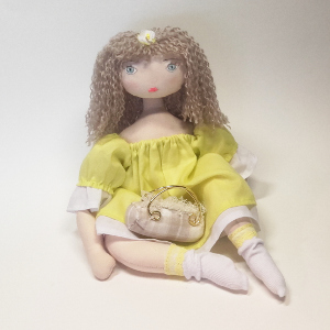 Miss P�nelop patron poup�e chiffon Nikita 1