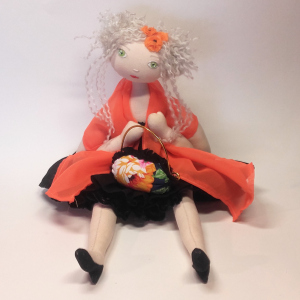 Miss P�nelop patron poup�e chiffon Olga 1