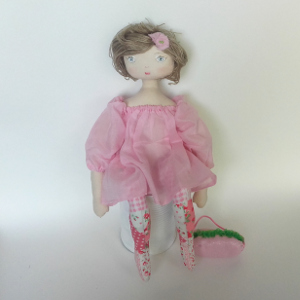 Miss P�nelop patron poup�e chiffon Sidonie 2