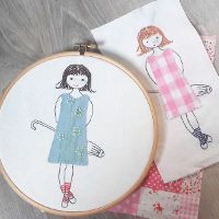Motif broderie - Fiche 1 - Miss Penelop