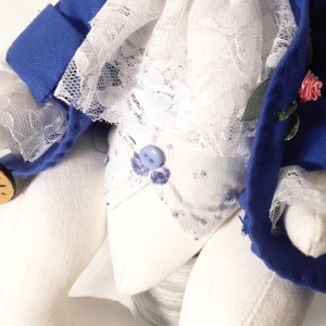 Patron lapin blanc - Miss Penelop
