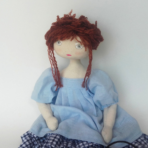 Patron et tutoriel poup�e de chiffon - Agathe