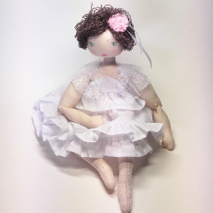 Patron poup�e de chiffon de collection - An�mone - Miss Penelop