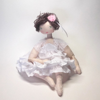 Patron de poup�e d'artiste - An�mone
