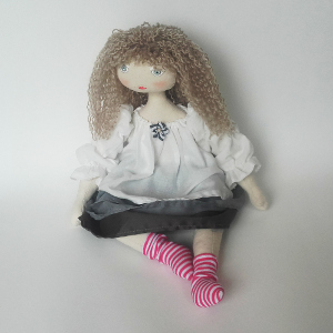 Patron poup�e en tissu - Aurore - Miss Penelop