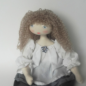 Patron et tutoriel poup�e en chiffon - Aurore