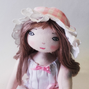 Patron et tutoriel poup�e en chisson - Miss Penelop - C�lestine