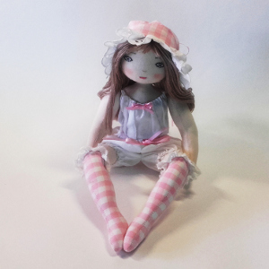 Patron et tuto poup�e en tissu - C�lestine - Miss Penelop