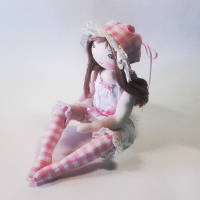 Patron poup�e en tissu - C�lestine - www.misspenelop.fr