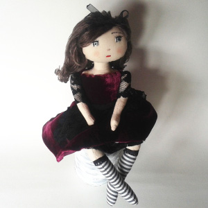 Patron de couture poup�e de chiffon - Clara