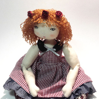 Patron poup�e en tissu - Coraline - Miss Penelop