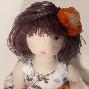 Patron poup�e de chiffon - Flora - Miss Penelop