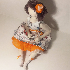 Patron et tutoriel poup�e de collection - Flora