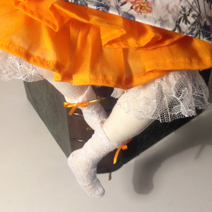 Patron et tuto poup�e en chiffon - Miss Penelop - Flora