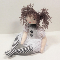  Histoire de poupées de chiffon: Patrons et tuto pas à pas pour  créer ta première poupée de chiffon - by Nath, Crazy, PISELLI, Nathalie -  Livres