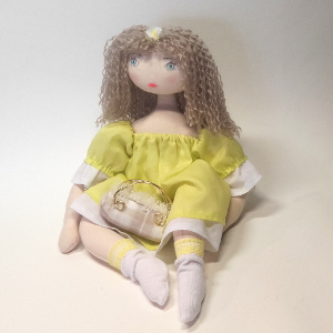 Patron poup�e de chiffon - Nikita - 35 cm
