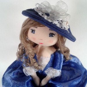 Patron et tutoriel poup�e en tissu - Sophie