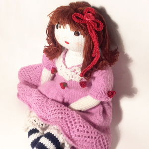 Explications pour tricoter une poup�e aux aiguilles - Lola